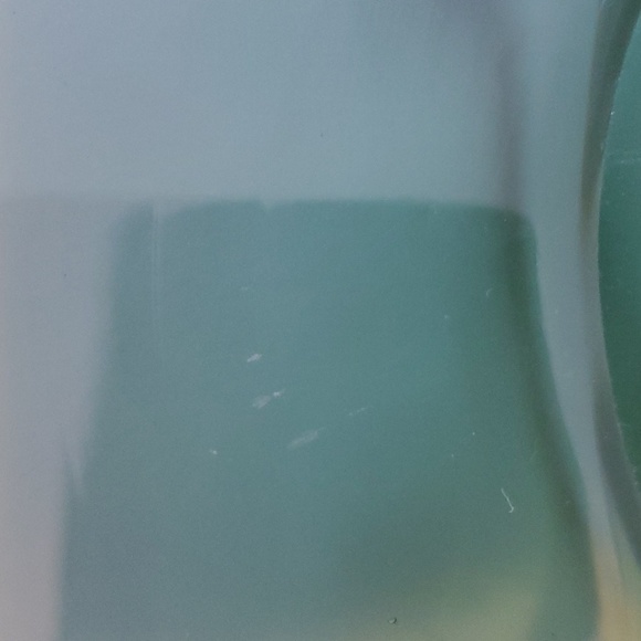 Emerald Green Divided Imperial Glass Candlestick Style Plate. - Picture 6 of 6